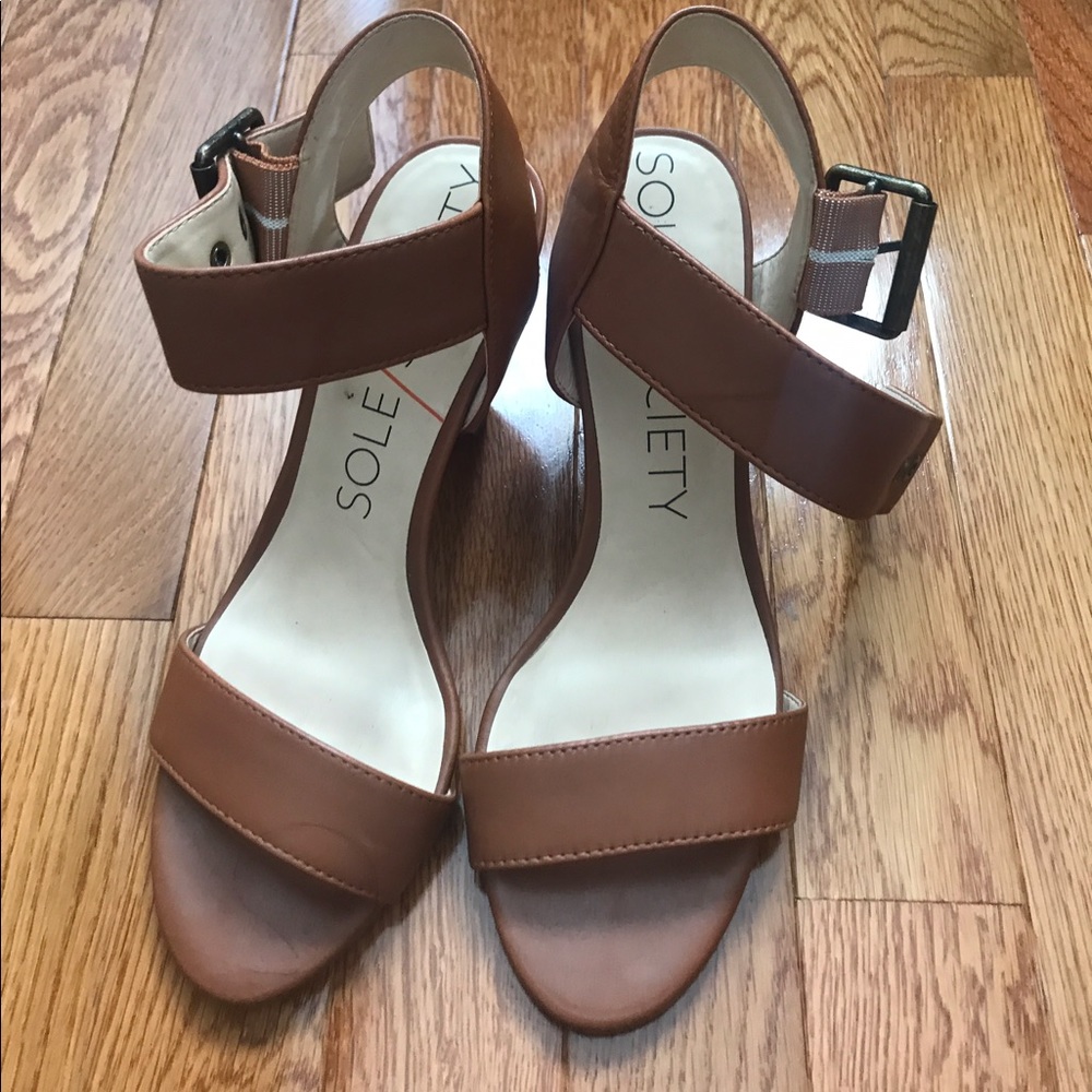 Brown summer sandals