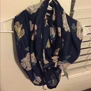 LOFT Floral Infinity scarf
