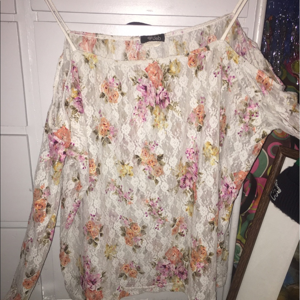 Off the shoulders blouse