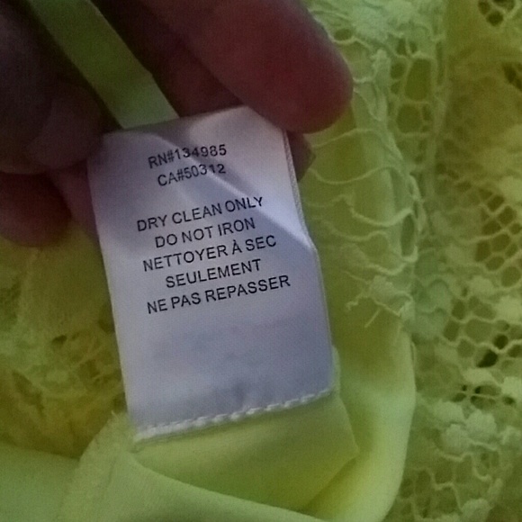 New for love & lemons luna midi lace dress lemon p - Picture 7 of 8