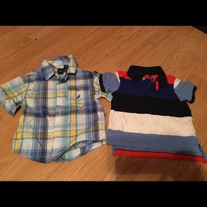 18M Nautica and Chaps shirts
