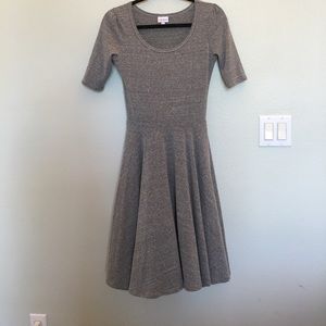 Lularoe grey Nicole dress