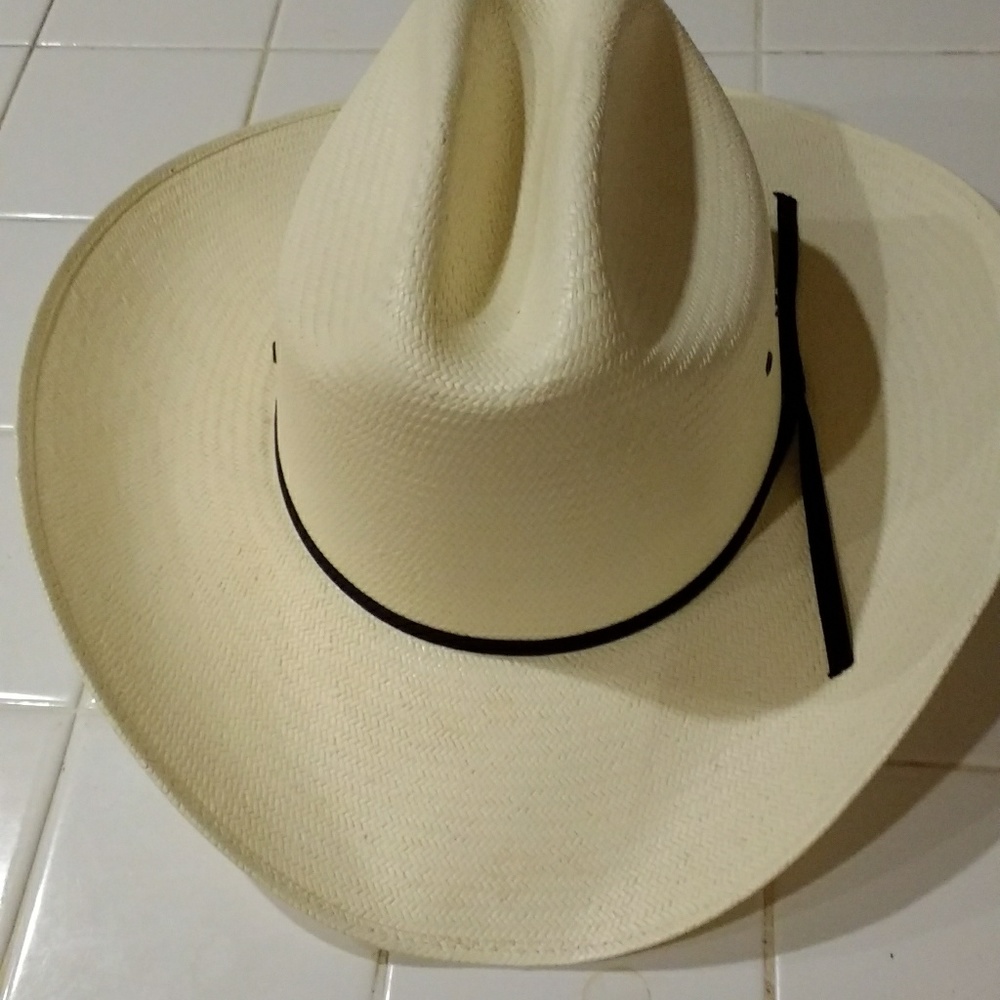 Cowboy Western Hat  straw size 7 1/2