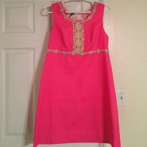 Lilly Pulitzer Rosie shift in Hotty Pink