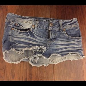 Celebrity Pink Jean Shorts