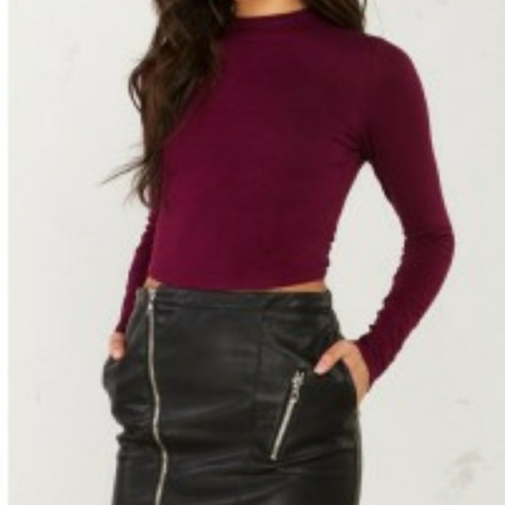 Burgundy Sweater