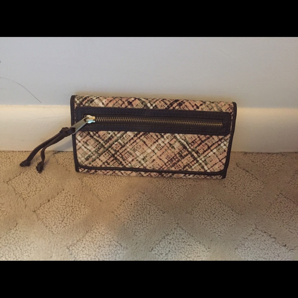 Large multi color wallet