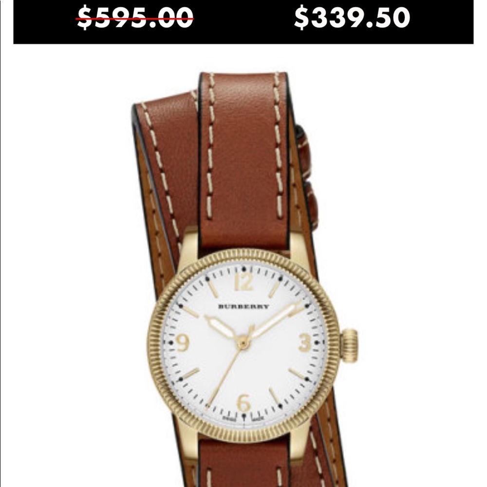 Burberry wrap watch