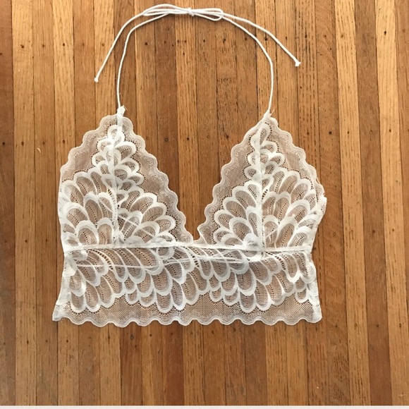 SEE NEE LISTING! NWT white lace bralette (XS-M) - Picture 2 of 5