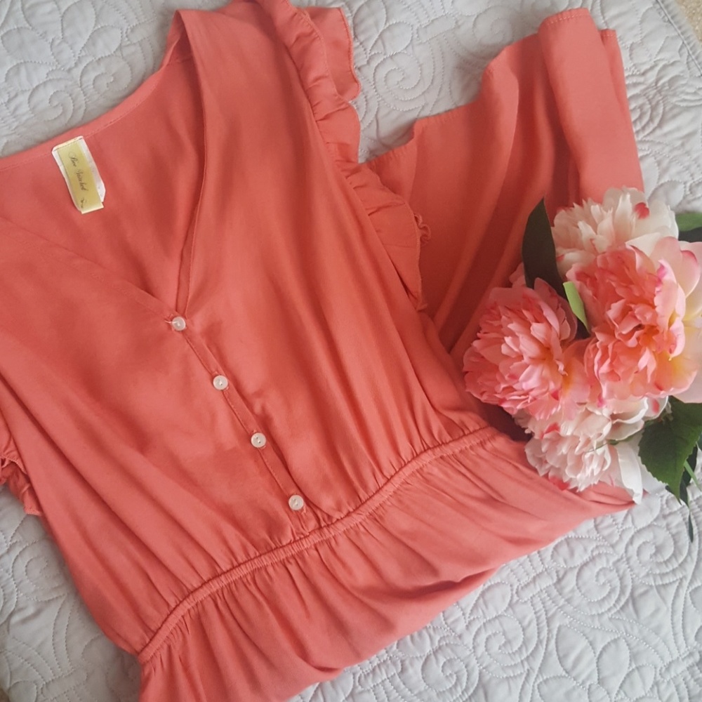 Pretty coral dress
