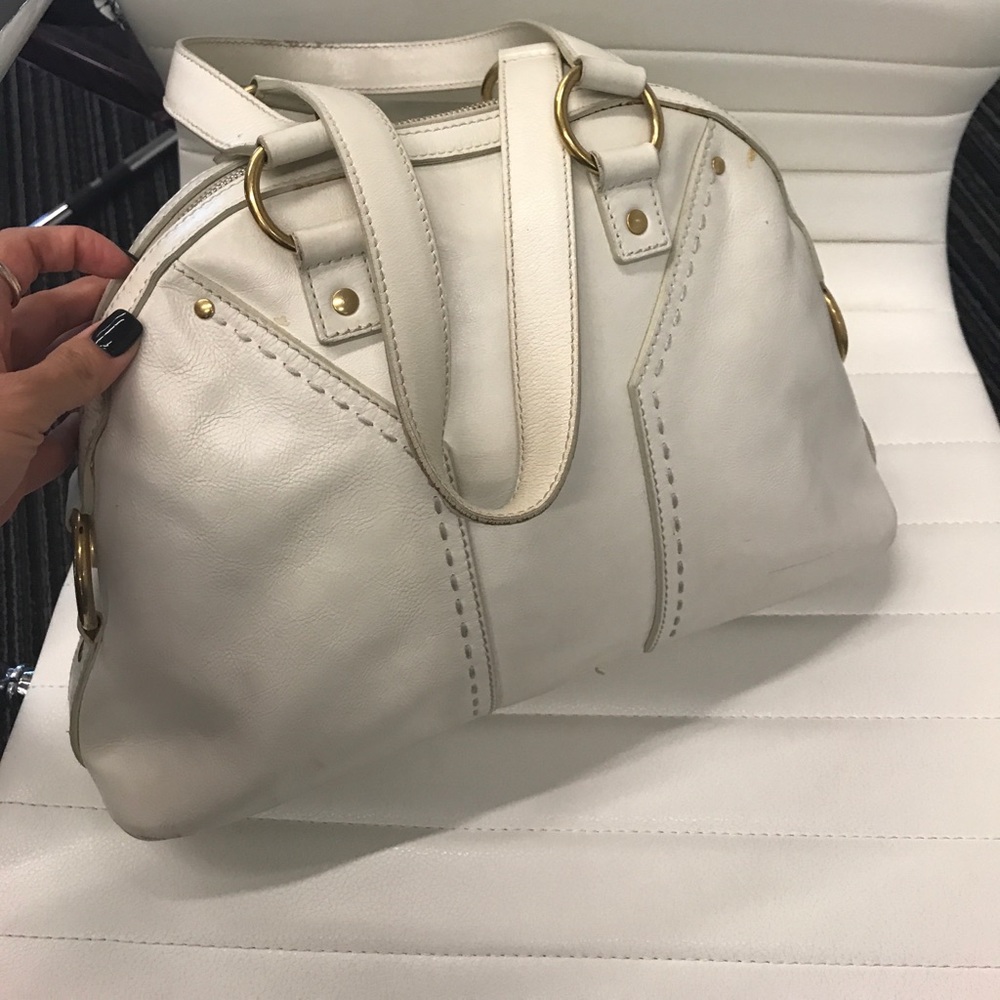 YSL Medium Ivory Muse Bag - Picture 3 of 3