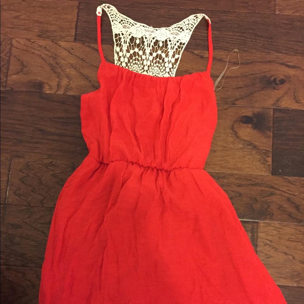 Red Strap Dress