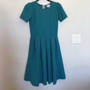 Teal Lularoe Amelia dress