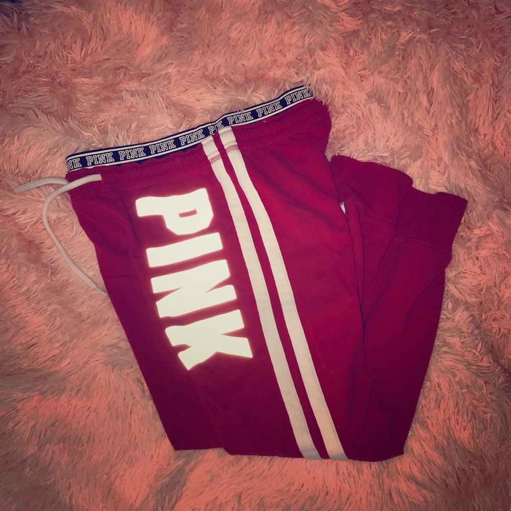 Vs pink GYM pants- reflective collection