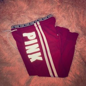 Vs pink GYM pants- reflective collection
