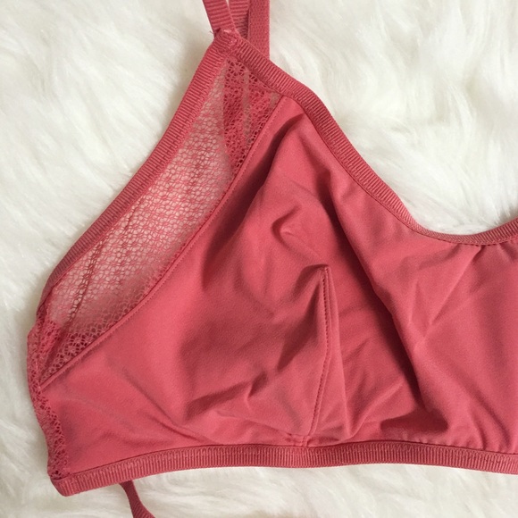 Victoria's Secret Rose Pink Criss Cross Bralette - Picture 5 of 6