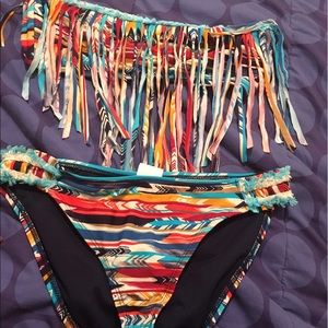 Lucky brand Bathing suit size large