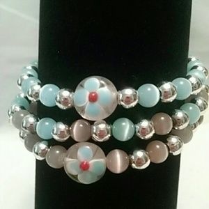 Stretch Stack bracelets