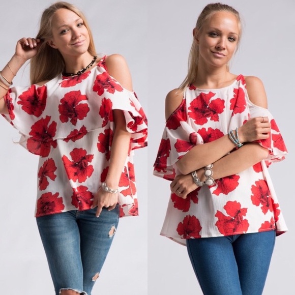 💐NWT Colorful Floral Blouse! - Picture 2 of 4