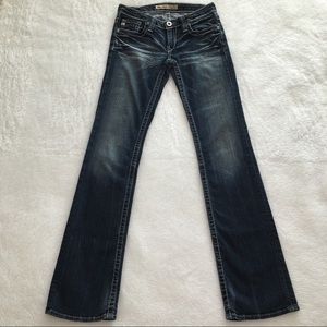 Big Star Sweet Boot Ultra Low Rise Women's Sz 26L