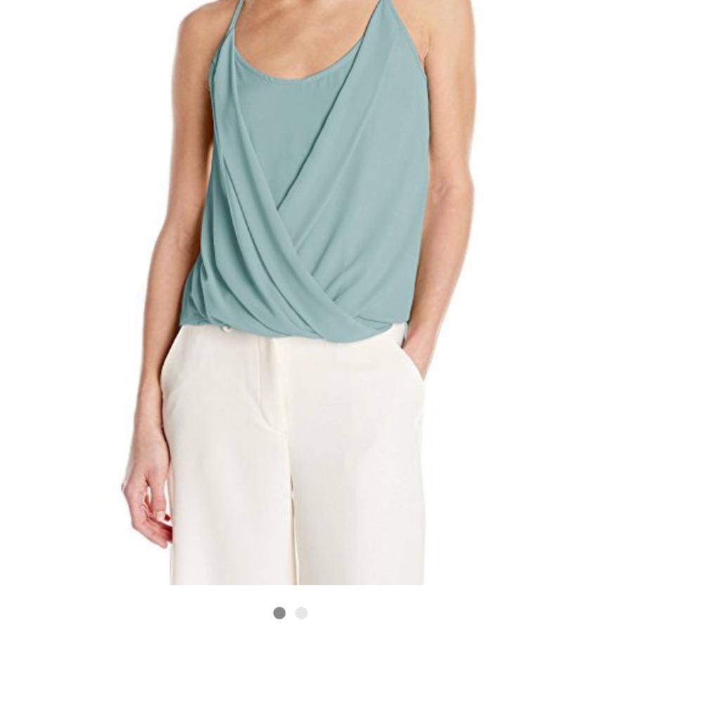 Sale!!BCBGMAXAZRIA saige racerback tank