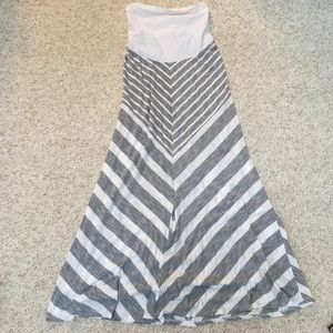Chevron Maternity Maxi