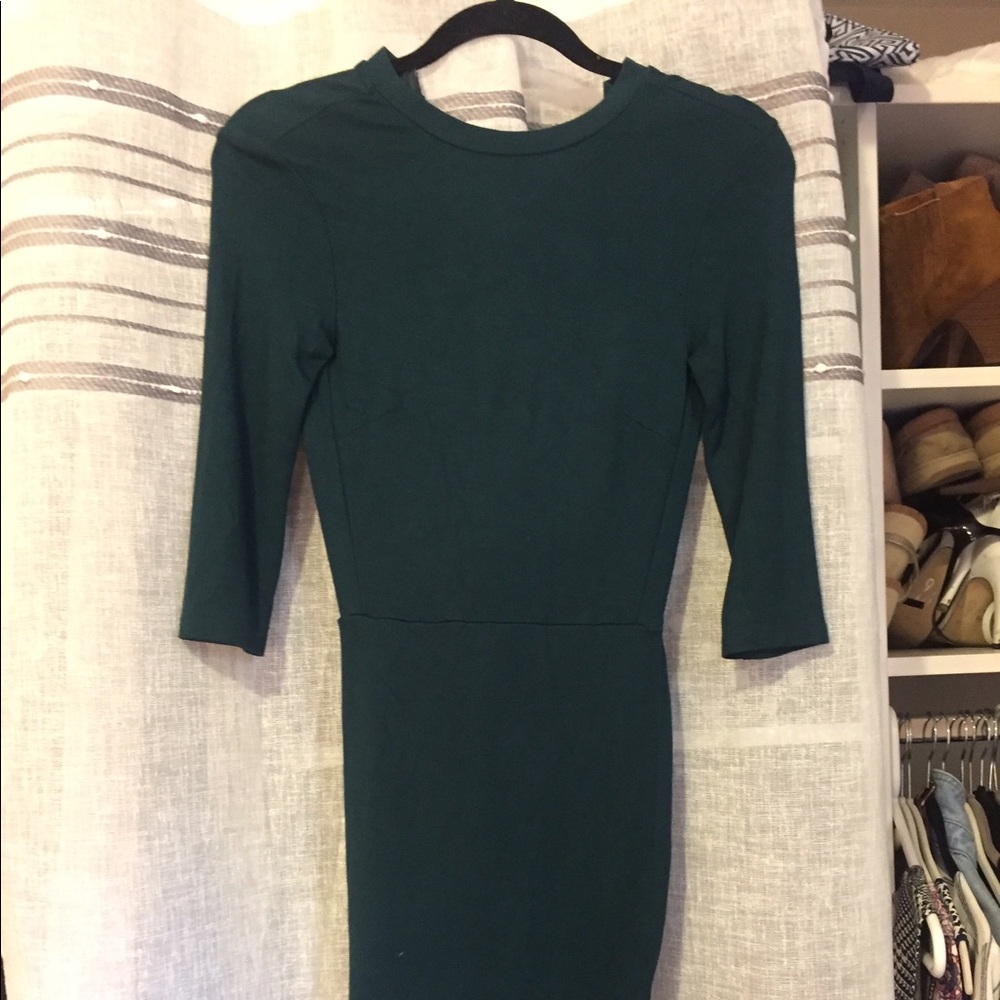 Green dress