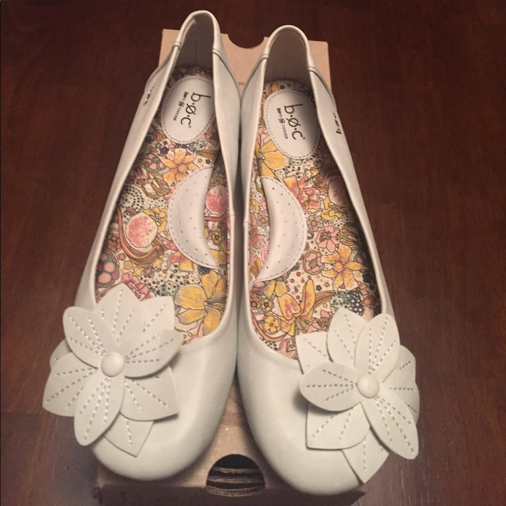 Born Concept Caron denim flats