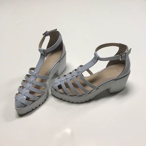 ASOS Orbit Caged Heels