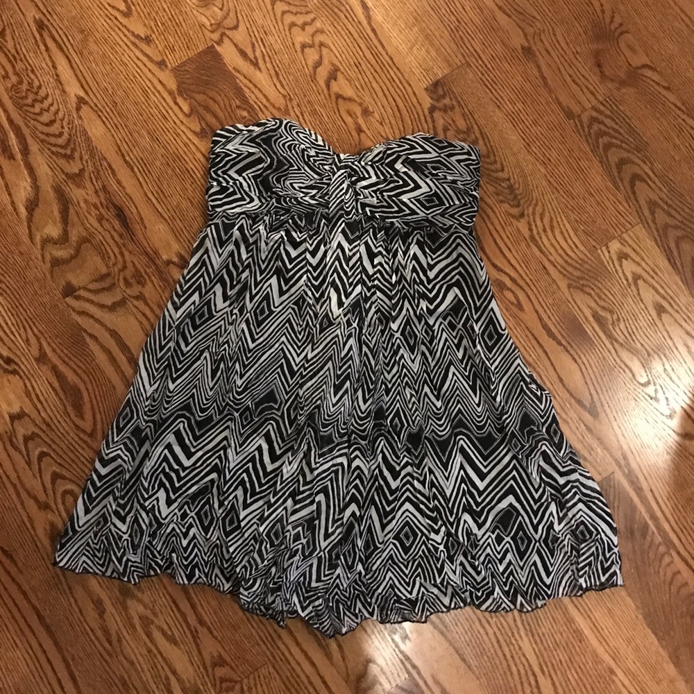 Express Strapless Dress