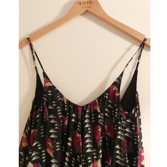 Blu Moon boho scoop back mini dress - Picture 2 of 5