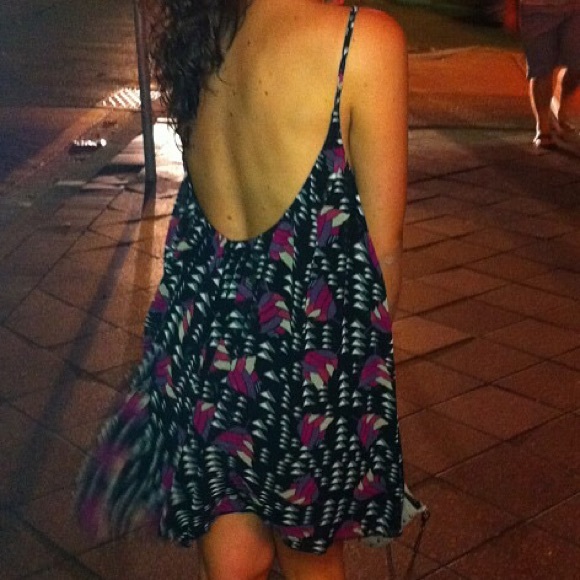 Blu Moon boho scoop back mini dress - Picture 5 of 5