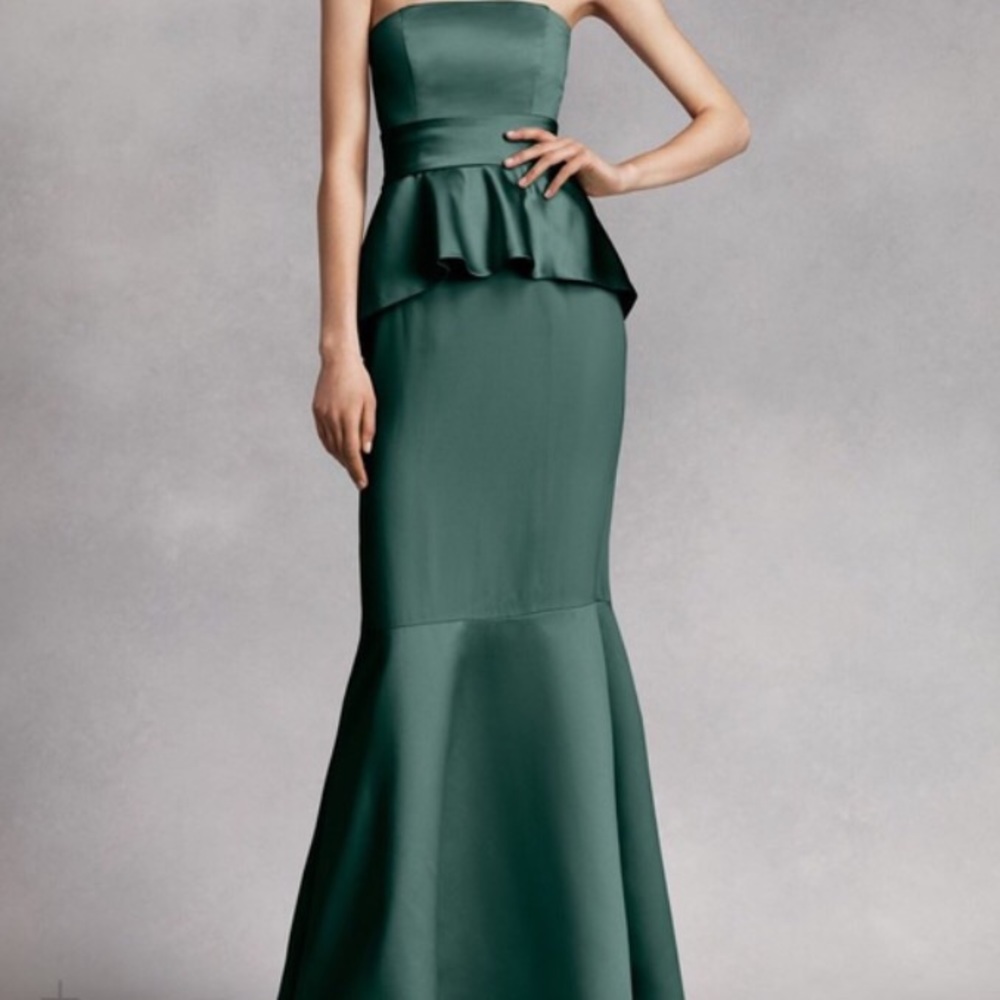 Vera Wang Peplum Dress