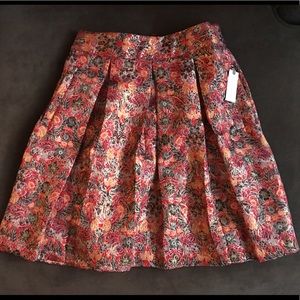 Anthropologie Maeve bubble skirt, size S, red