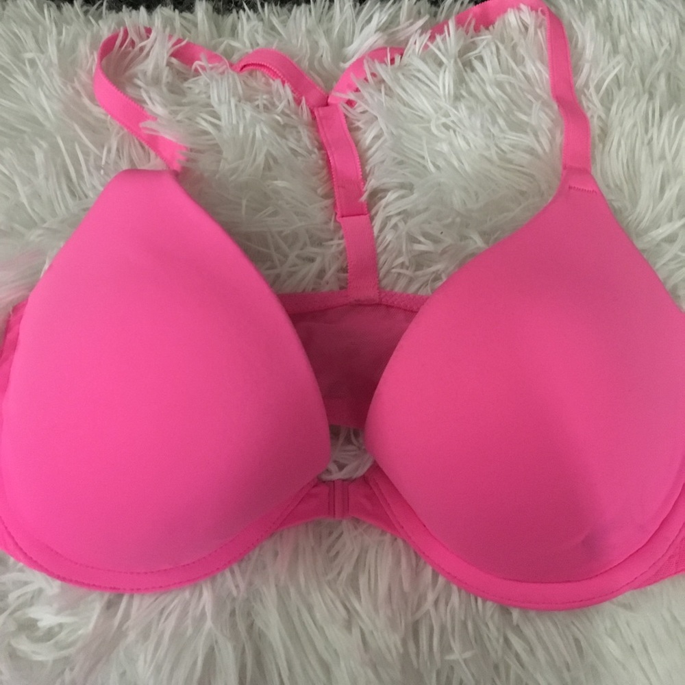 Front snap push up bra