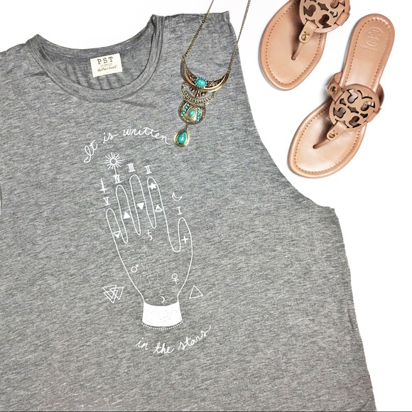Project Social T Tops - Project Social T Written in the Stars Tank