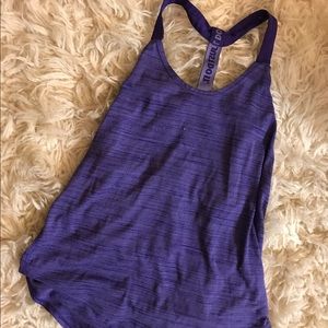 Small purple Nike tank