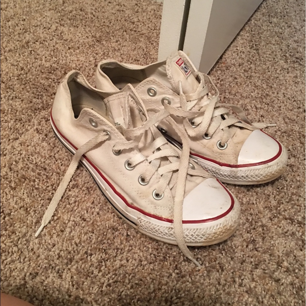 White Women's 8.5 Converse
