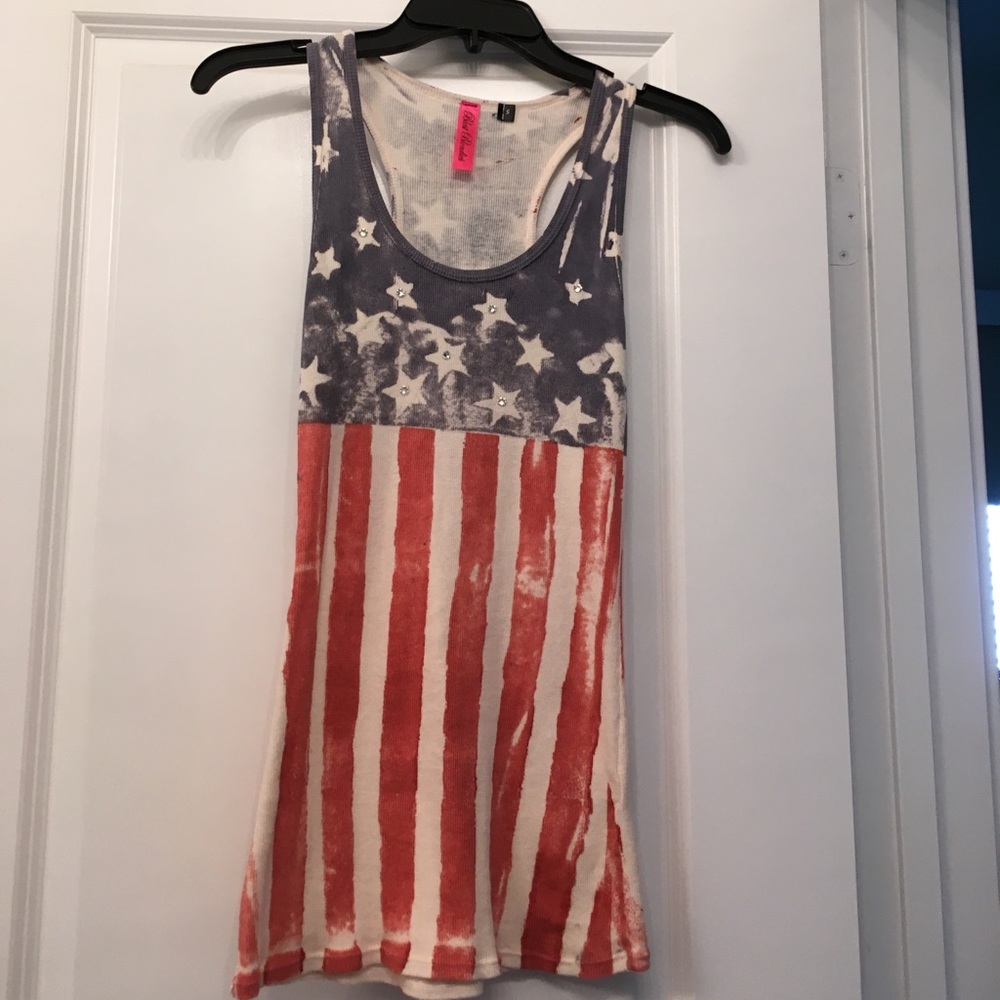 🇺🇸Cute Patriotic tank top! ❤️💙🇺🇸