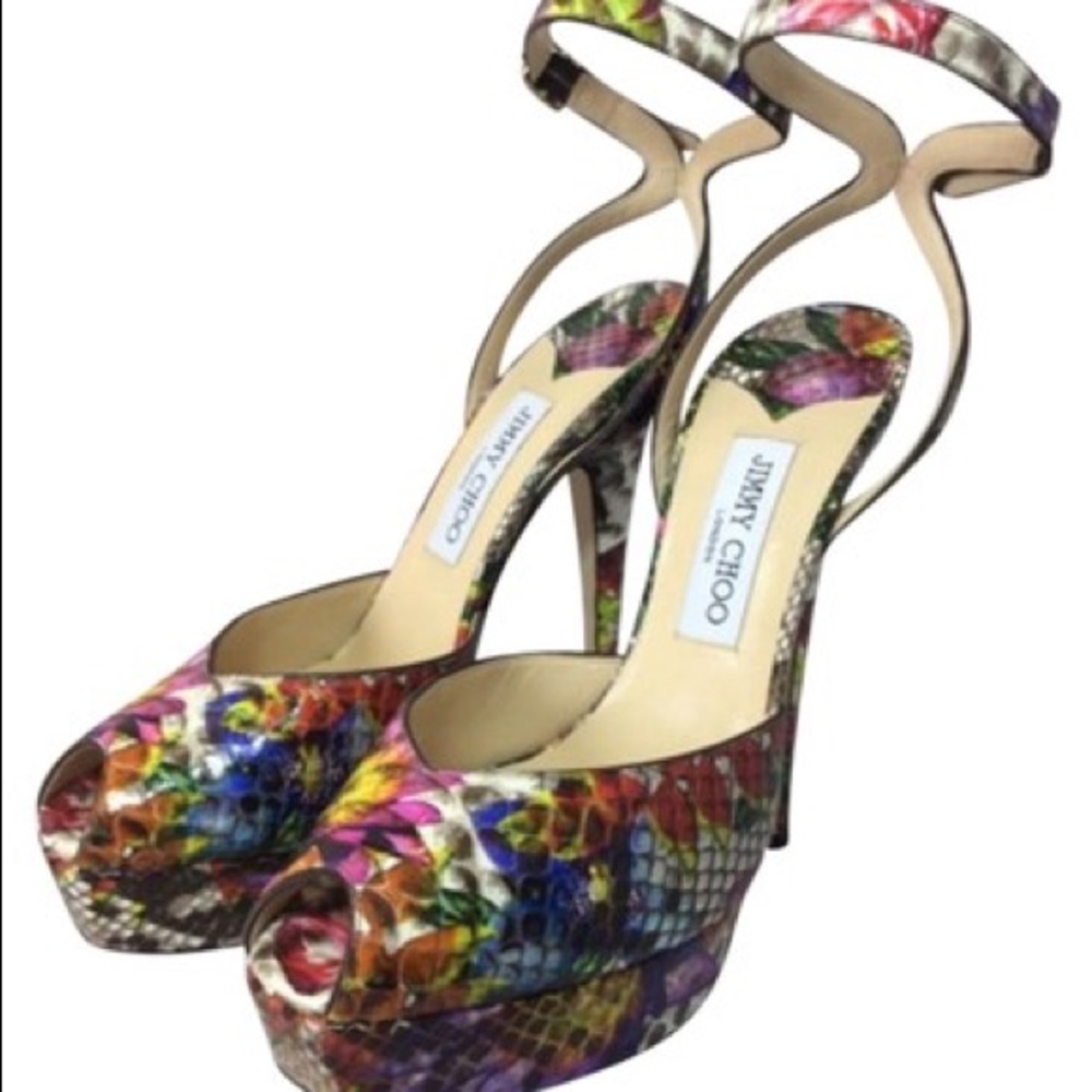 ***Rare*** Painted Python Jimmy Choo - image 2