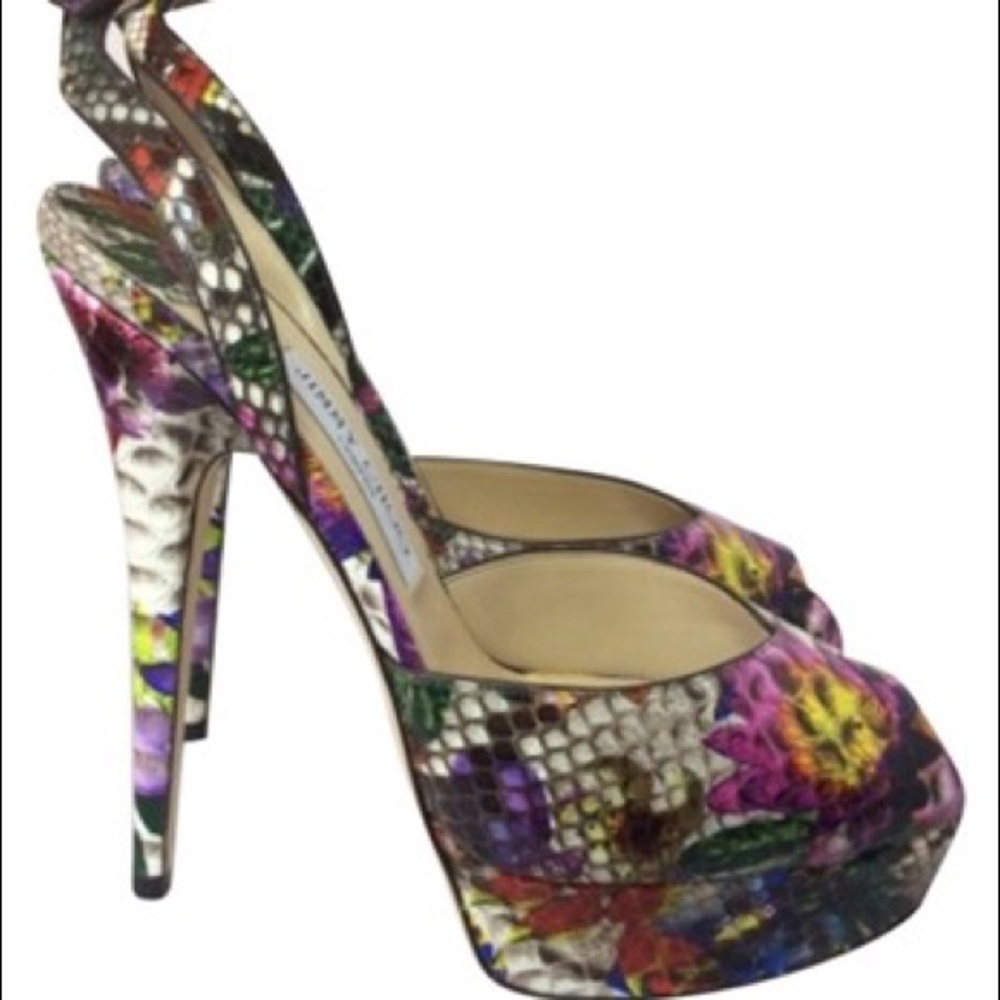 ***Rare*** Painted Python Jimmy Choo - image 3