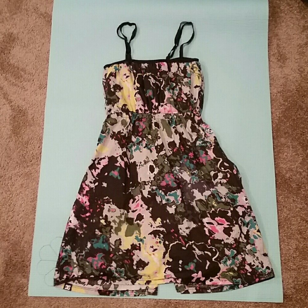 A artsy flower dress