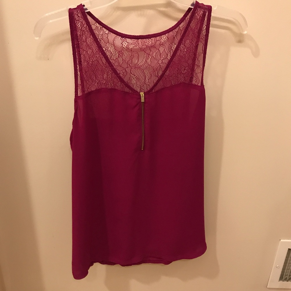 Express lace tank