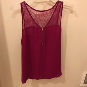 Express lace tank