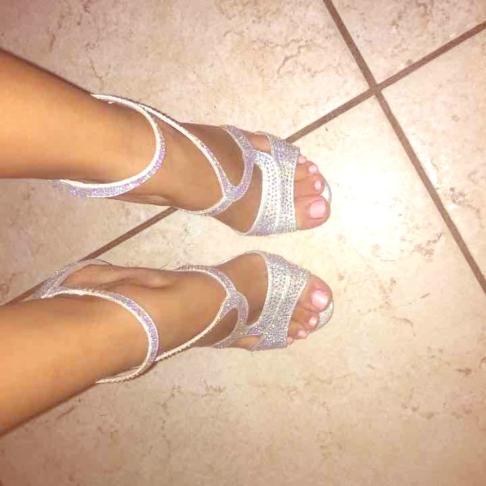 Shiny heels