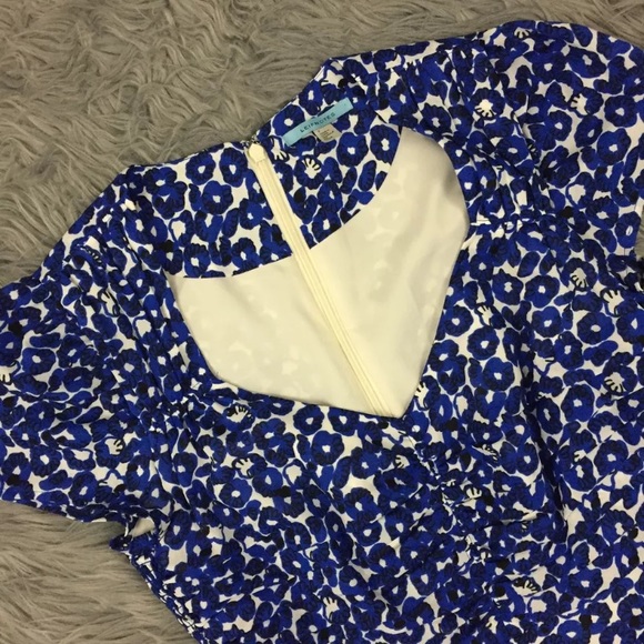 Anthropologie Leifnotes Drafted Petals Romper - Picture 4 of 8