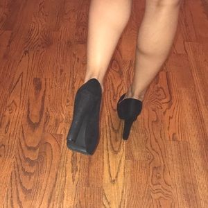 Black H&M platform pumps