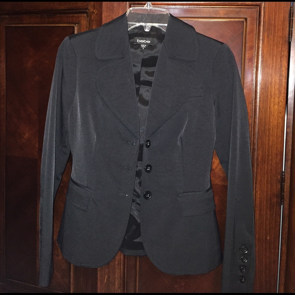 Black Bebe Blazer