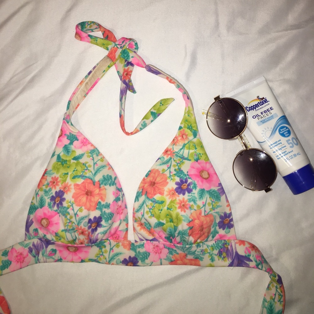 Floral Bikini Top