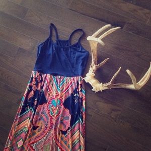 Spaghetti Strap Maxi